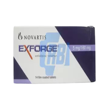 EXFORGE 5/160 mg - 1 X 28 TABS (5 AND 160 MG/TAB)