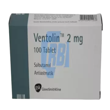 VENTOLIN 2 mg - 100 TABS (2MG /TAB)