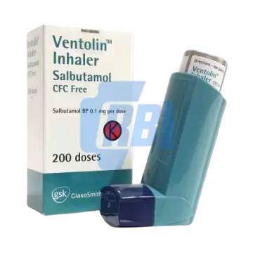 Ventolin Inhaler 100mcg - 1 INHALER (100MCG/ 200 DOSES)