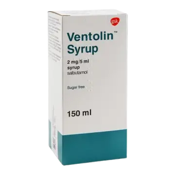 VENTOLIN SYRUP - 1 BOTTLE (125 ML (2MG/5ML)