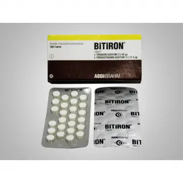 Bitiron - 100 TABS (62.5 MCG/TAB)